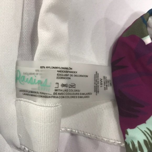 Raisins Curve Visage Patterned One-Piece Swimsuit - Picture 7 of 9